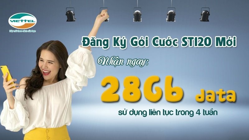 Cách đăng ký gói 120k của Viettel bằng ST120