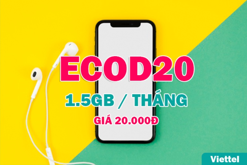 Cách đăng ký 4G Viettel 20K 1 tháng 