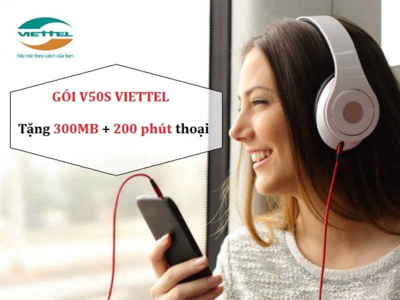 Hướng dẫn đăng ký gói 50k Viettel gọi nội mạng bằng V50S