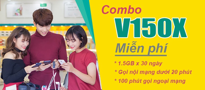 Gói 150K Viettel miễn phí 45Gb 1 tháng + FREE gọi