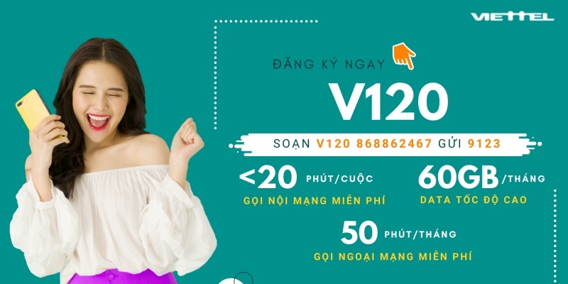 Gói V120 Viettel 