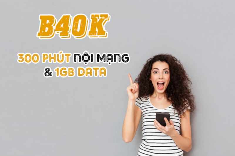 Thông tin về gói 4G Viettel 40K 1 tháng