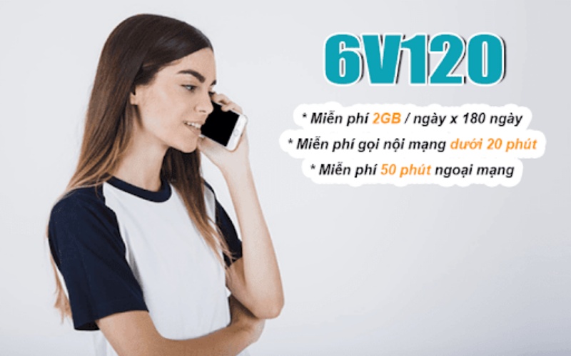 Gói 4G Viettel 6 tháng 6V120