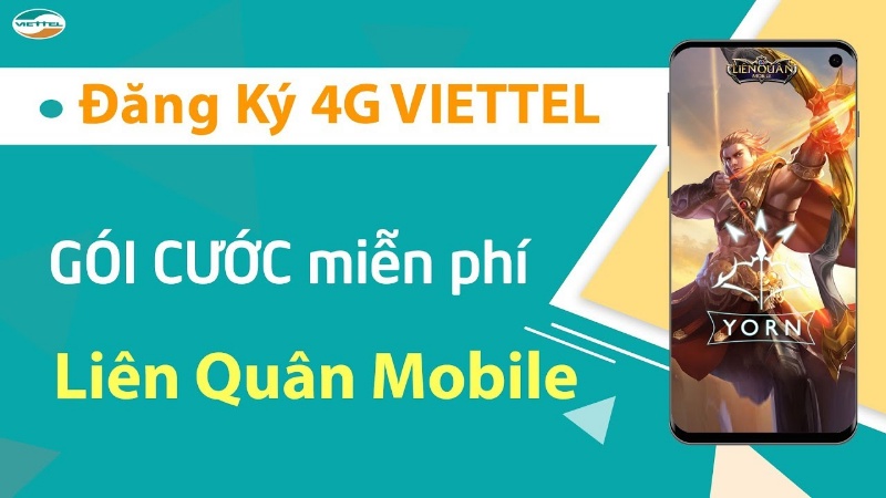 Gói 4G Viettel Liên quân 1 năm sẽ giúp chủ thuê bao không bị phát sinh chi phí