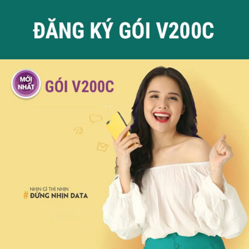 Hiện nay Viettel đã tung ra gói cước 4G Viettel 120Gb/ tháng chính là gói V200C