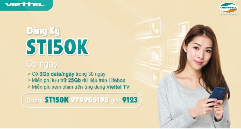 Cách đăng ký gói ST150K 