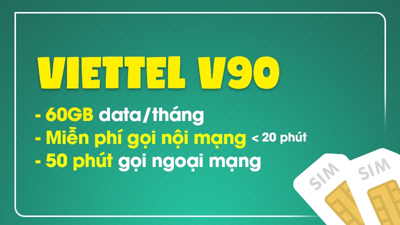 Cách đăng ký gói cước V90