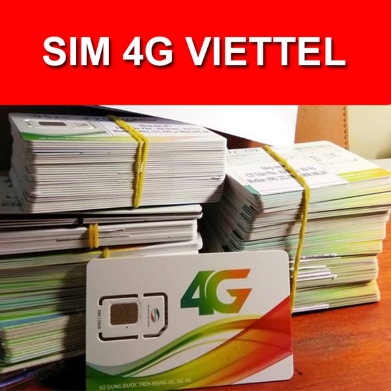 Sim 4G Viettel trọn gói 6 tháng