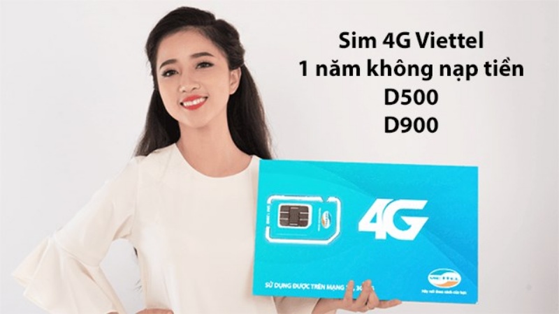 Lưu ý khi sử dụng sim Dcom 4G D500 và D900